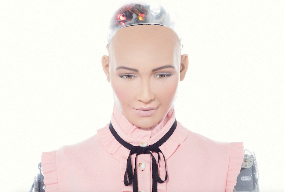 Why sophia artificial intelligence robot's Head is See-Through!