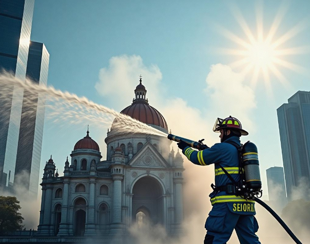 AI Firefighter Saves Historic Landmark: A Technological Revolution in Cultural Preservation