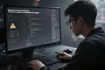 Bypassing Canvas AI Detection: Technical Limitations in Multimedia File Analysis