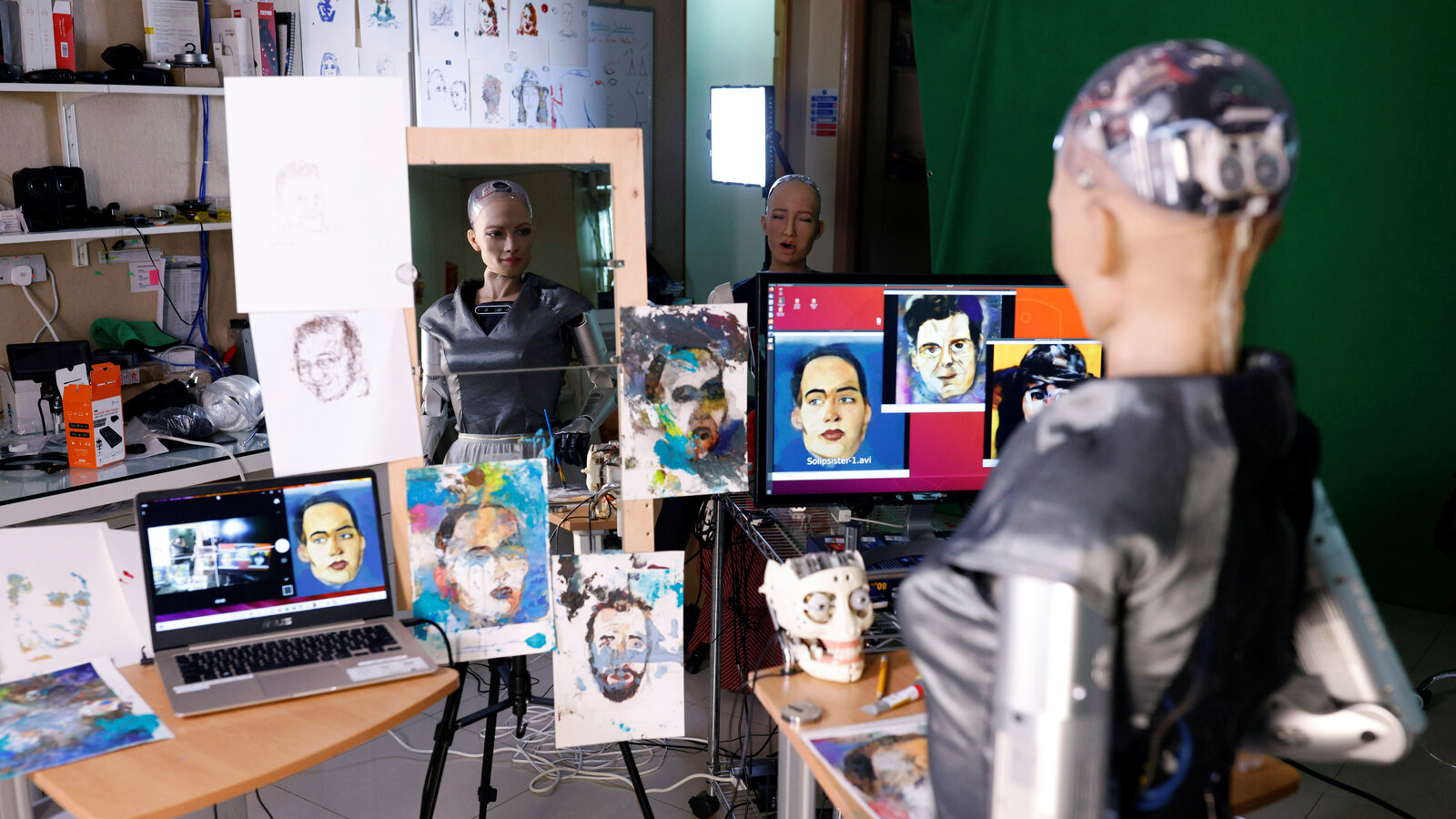 Robot Artwork: Merging Technology and Creativity