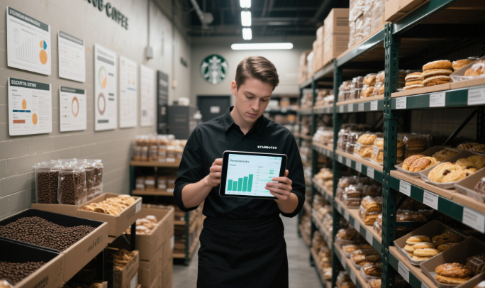 How Starbucks' Predictive Inventory System Cut Food Waste by 28% (And Saved $500M)