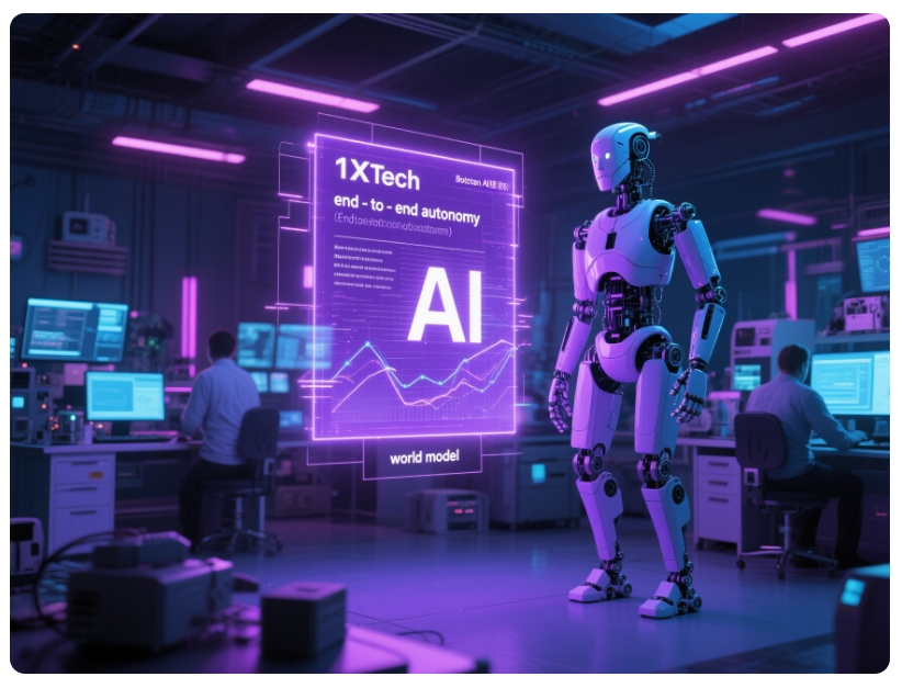 ?How 1X Tech’s End-to-End Autonomy and World Model Are Shaping AI Robotics