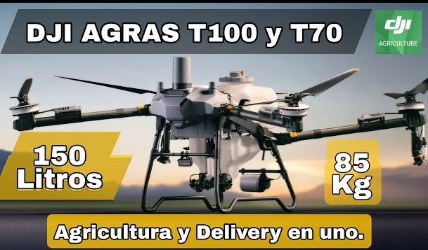 DJI Agras T70 AI Drone: 100-Swarm Precision Farming System