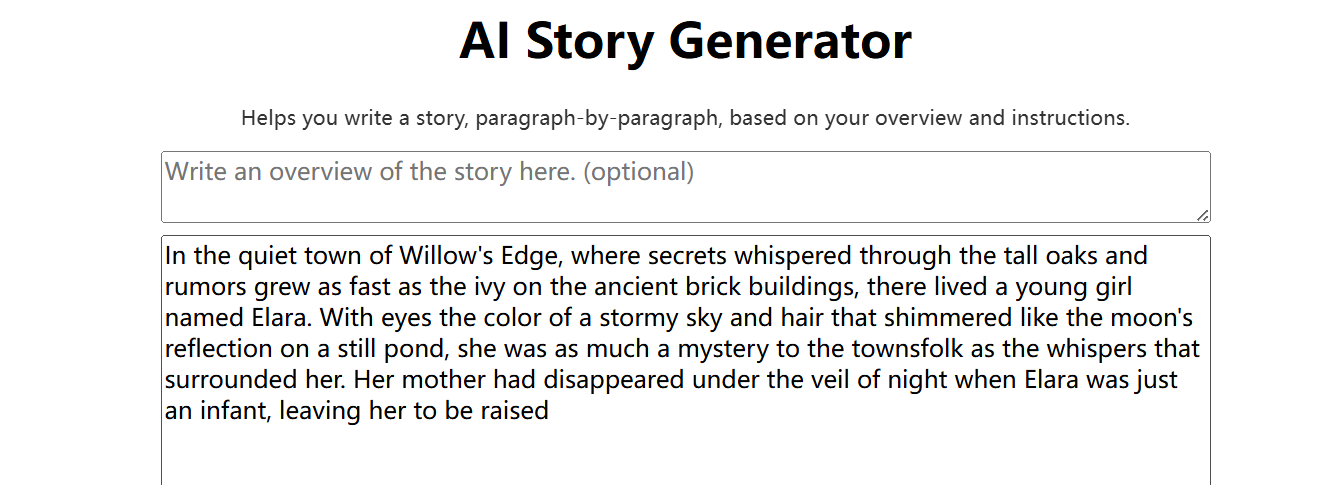 Writer using Perchance AI Story Generator for creative fiction writing and character development