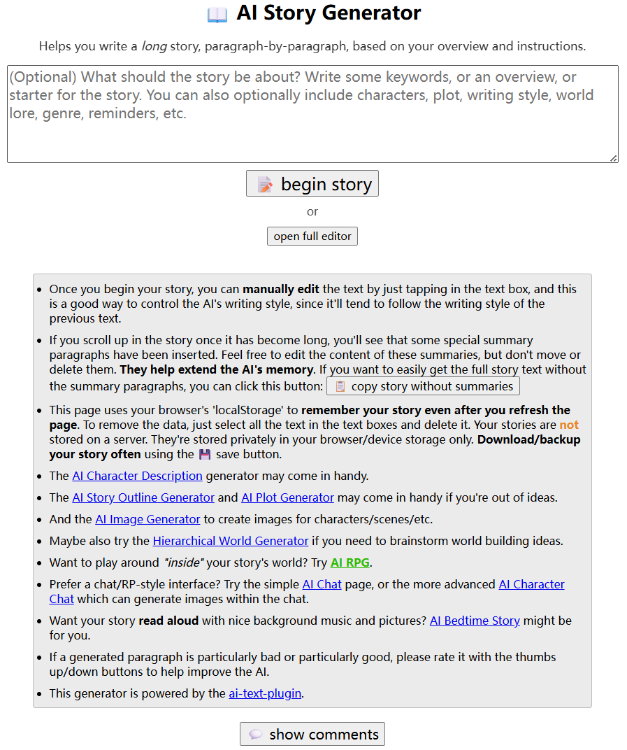 Perchance AI Story: The Best Free Alternative to Advanced AI Writing Models