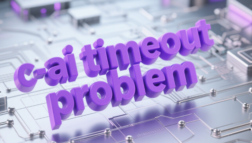 Why Does C AI Timeout Problem Keep Happening? 5 Fixes to Try Now