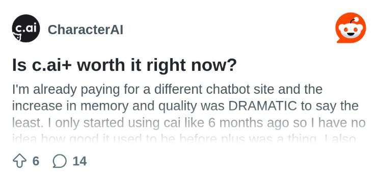 What Reddit Says About C.AI Plus: User Reviews & Community Buzz