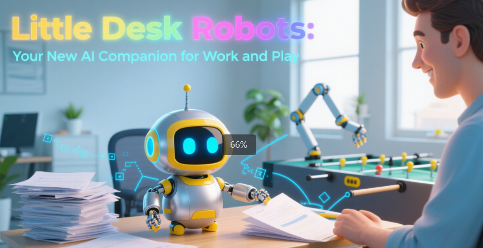 Little Desk Robots: Your New AI Companion for Work and Play