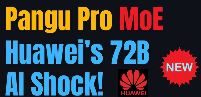 Huawei Pangu Pro Open-Source MoE Model Revolutionizes AI Inference Performance