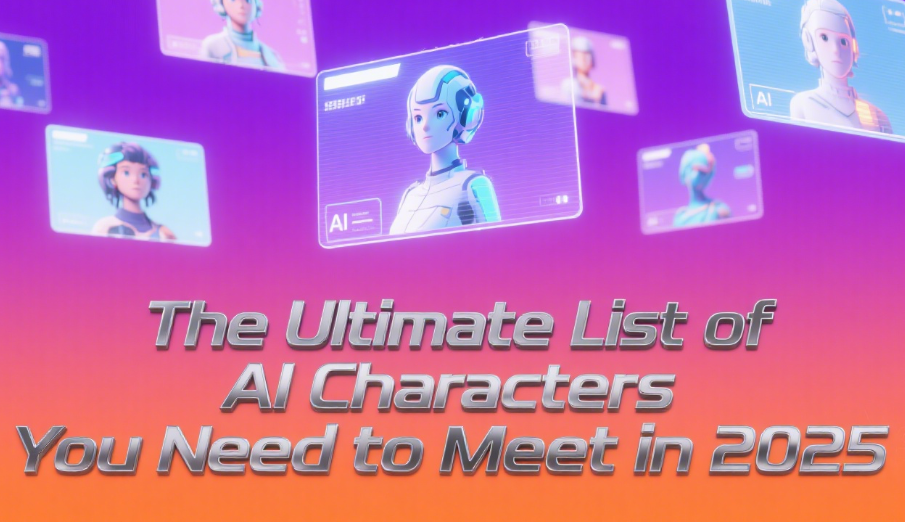 The Ultimate List of AI Characters You Need to Meet in 2025