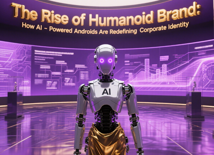 The Rise of Humanoid Brand: How AI-Powered Androids Are Redefining Corporate Identity