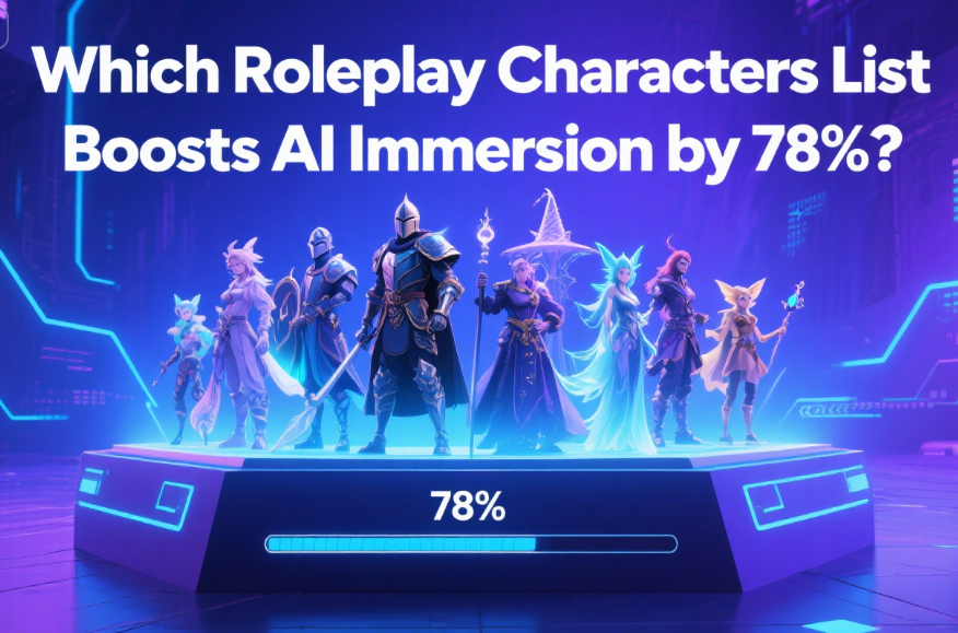 Which Roleplay Characters List Boosts AI Immersion by 78%?