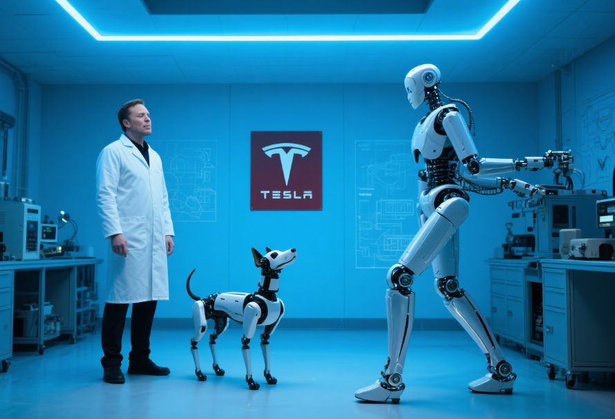 Elon Musk Robot Dog Legs: Powering Tesla's Audacious Step into Bipedal Robotics