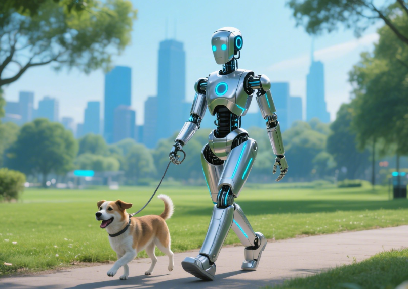 Elon Musk Robot Walking Dog: The Future of AI-Powered Pet Care?