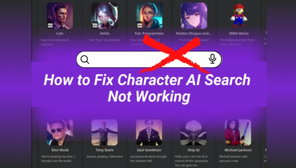 Character AI Search Broken? Expert Diagnosis and Solutions Unveiled