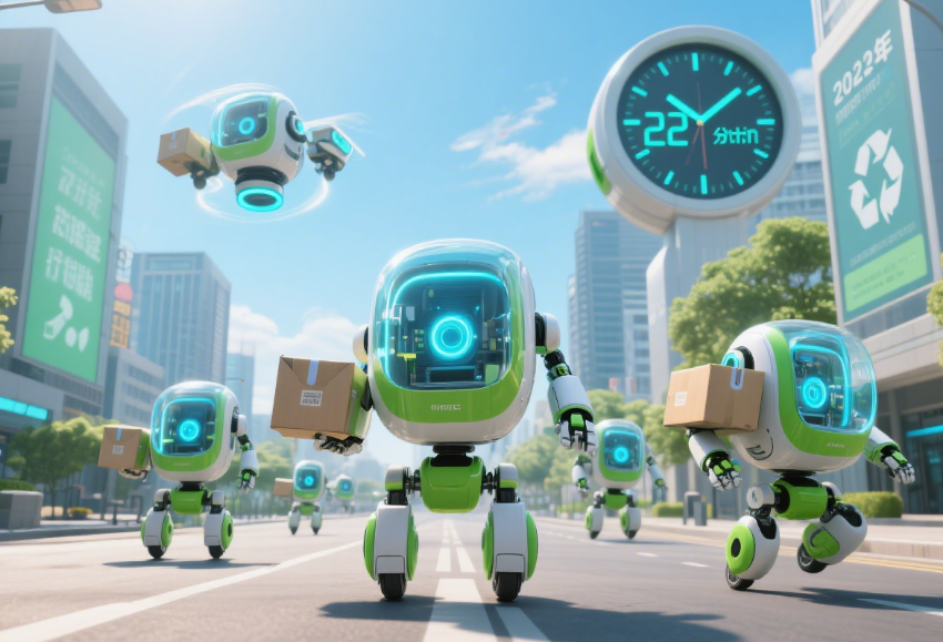 2025 Innovative Robot Delivery: 22-Minute Eco-Miracles!