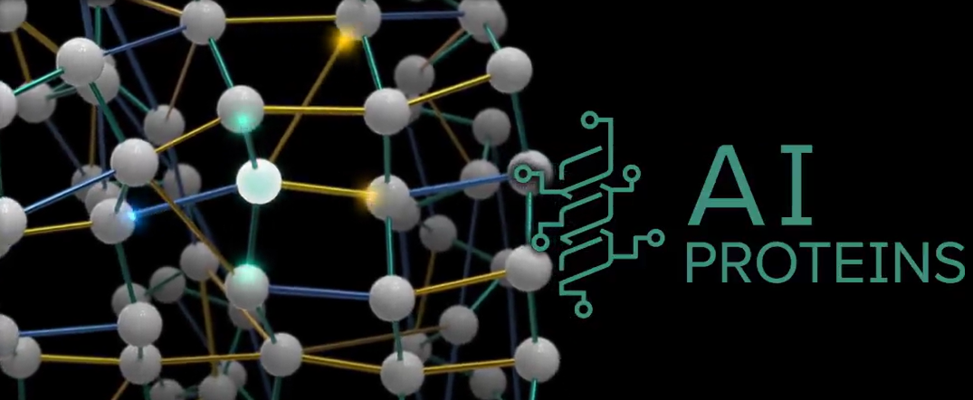 Australian scientists working with AI protein design technology for cancer treatment research, showing computer screens displaying protein structures and molecular models used in artificial intelligence-driven therapeutic development