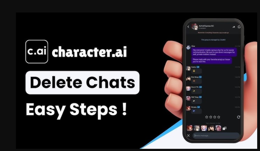 How to Delete Chats on C AI App?