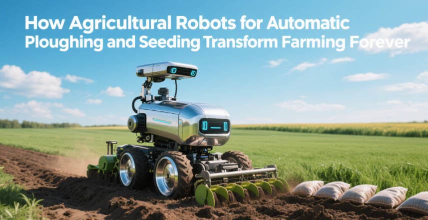 ?How Agricultural Robot for Automatic Ploughing and Seeding Transforms Farming Forever