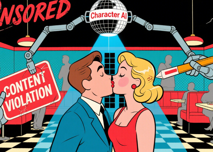 Character AI Censoring Kissing: Behind the Filter Curtain
