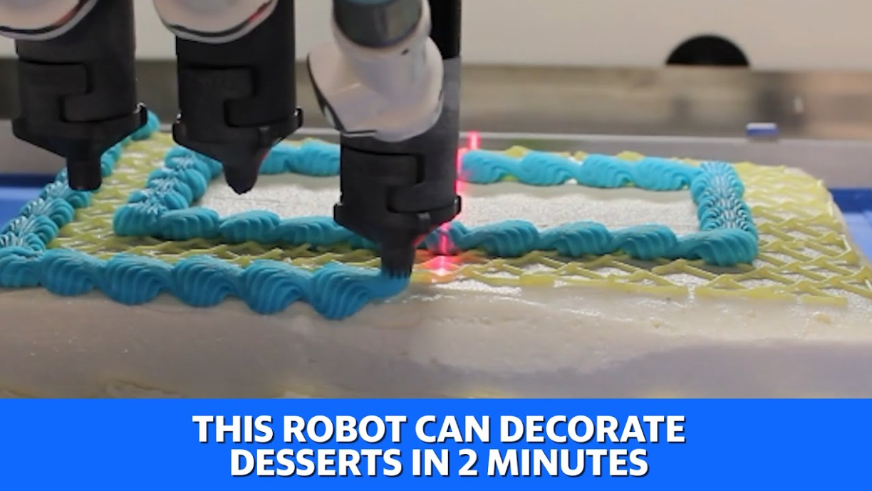 How a Cake Decorating Robot is Revolutionizing the Baking World
